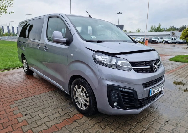Opel Vivaro cena 53821 przebieg: 151000, rok produkcji 2020 z Myślenice małe 106